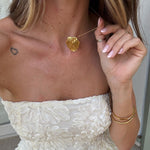 Wind Tide Halskæde 18K Guldbelagt