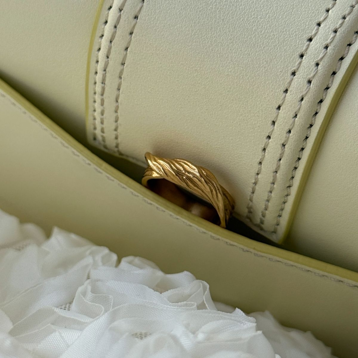 Wind Loop Ring 18K Guldbelagt