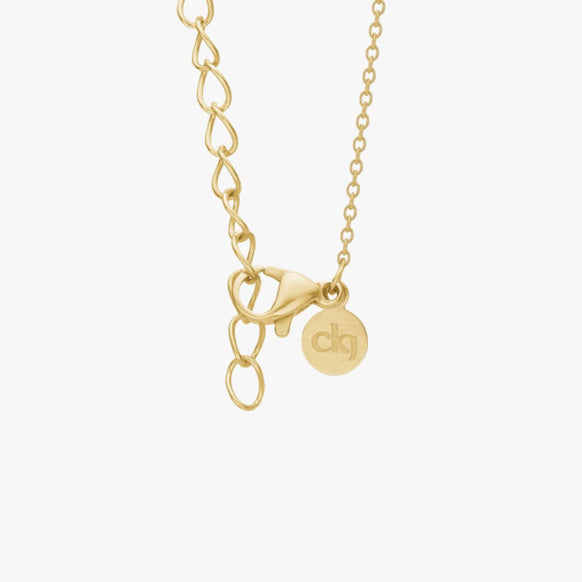 Camilla Krøyer Jewellery Floating Krystal Halskæde 18K Guldbelagt 