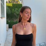 Wind Tide Halskæde 18K Guldbelagt