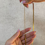 Smykke Extender/forlænger Sølvfarvet 5cm