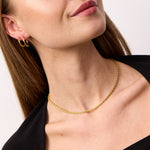 Rope Choker 18K Gold Plated 3mm 