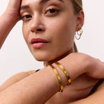 Classic Bangle 18K Guldbelagt 5mm