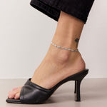 Sun Kiss Ankelkæde 925S Sølvbelagt