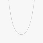 Classic Halskæde Sølvfarvet