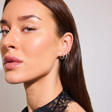 Classic Twist Creol Sølvfarvet 10mm