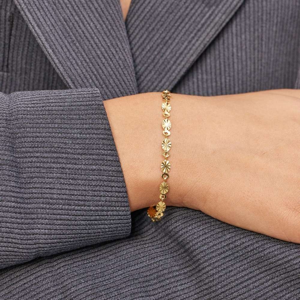 Sun Kiss Sæt 18K Guldbelagt