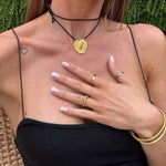 Wind Loop Ring 18K Guldbelagt