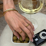 Wind Loop Ring 18K Guldbelagt