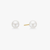 Classic Perle Stud Øreringe 7mm