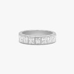 Eternity Krystal Ring Sølvfarvet