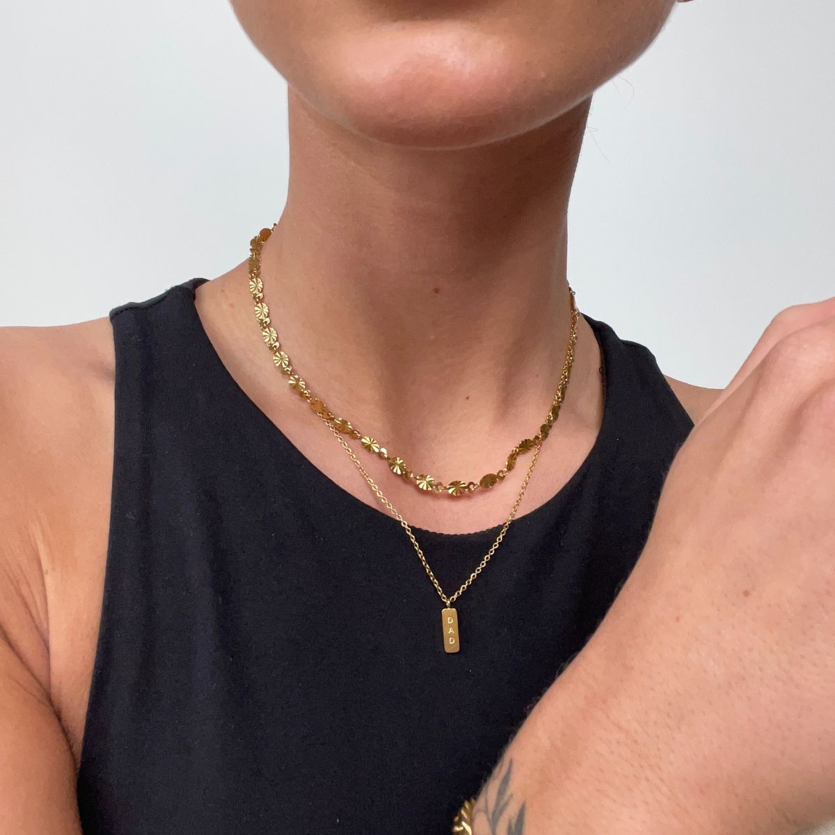 Sun Kiss Sæt 18K Guldbelagt