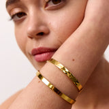 Classic Bangle 18K Guldbelagt 5mm