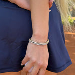 Tennis Luxe Armbånd 18K Guldbelagt 3mm