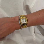 Tennis Luxe Armbånd 18K Guldbelagt 3mm
