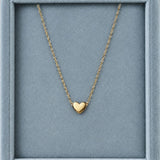 Mini Heart Halskæde 18K Guldbelagt