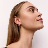 Scoria Creoler 925S Sølvbelagt 12mm