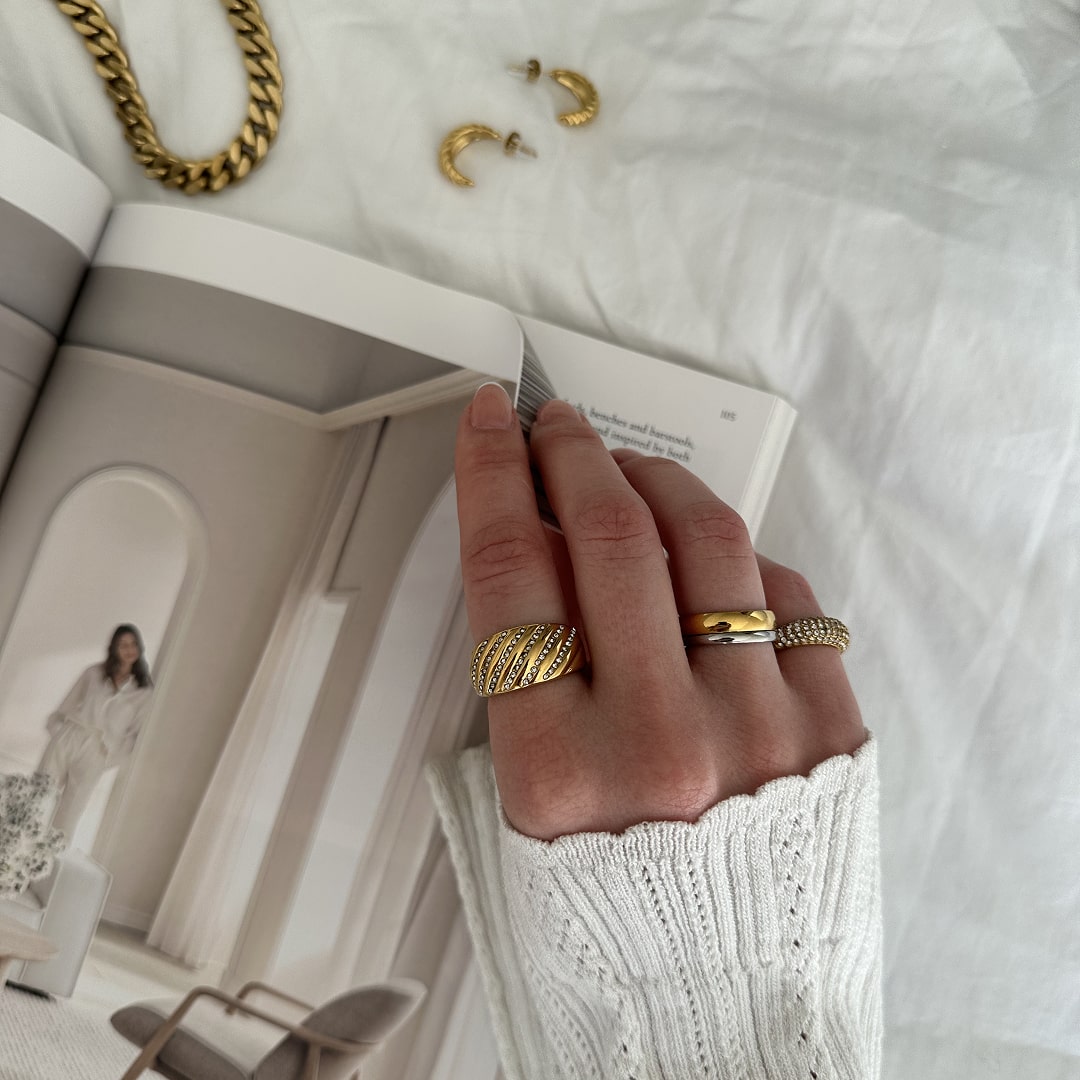 Classic Band Ring Sølvfarvet 2mm