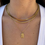 Rope Choker 18K Gold Plated 3mm 