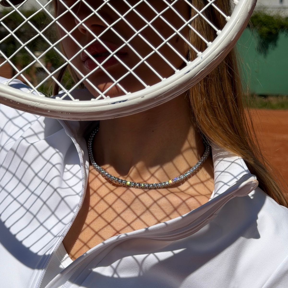 Tennis Luxe Sæt 18K Guldbelagt 4mm