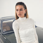 Scoria Creoler 925S Sølvbelagt 16mm Camilla Krøyer Jewellery