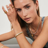 Camilla Krøyer Jewellery Classic Band Ring 18K guldbelagt 8mm