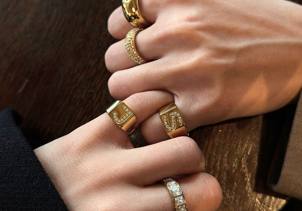 Scoria Creoler 18K Guldbelagt 10mm