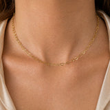 Heart Eternity Halskæde 18K Guldbelagt