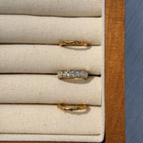 Scoria & Eternity Ringe 18K Guldbelagt Sæt