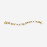 Smykke Extender/forlænger 18k Guldbelagt 5cm