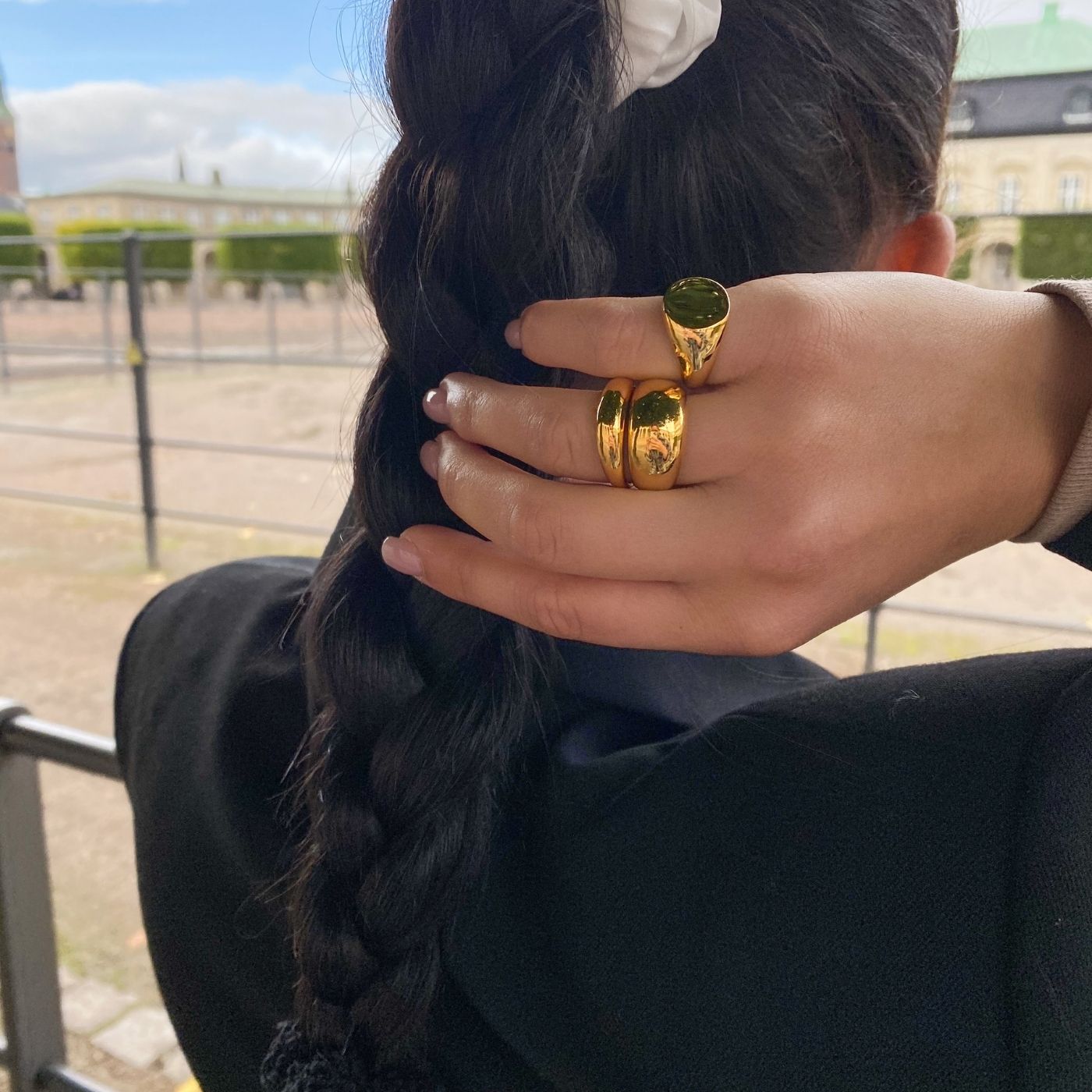 Camilla Krøyer Jewellery Classic Dome Ring 18K guldbelagt