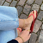 Sun Kiss Ankelkæde 18K Guldbelagt