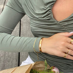 Classic Bangle 18K Guldbelagt 5mm Camilla Krøyer Jewellery