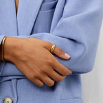 Camilla Krøyer Jewellery Star Classic Dome Ring 18K Guldbelagt