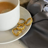 Camilla Krøyer Jewellery - Scoria Classic Ring 18K Guldbelagt