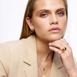 Camilla Krøyer Jewellery Classic Dobbelt Hoops 18K guldbelagt