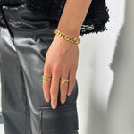 Camilla Krøyer Jewellery - Scoria Classic Ring 18K Guldbelagt