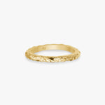 Camilla Krøyer Jewellery - Scoria Band Ring 18K Guldbelagt 2mm