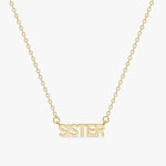 Camilla Krøyer Jewellery SISTER Halskæde 18K Guldbelagt