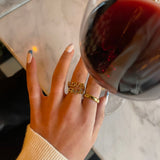 Camilla Krøyer Jewellery FAM Signet Ring 18K Guldbelagt