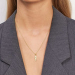 Camilla Krøyer Jewellery Melted Rock Halskæde 18K Forgyldt Sølv