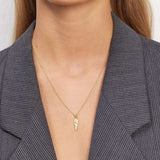 Camilla Krøyer Jewellery Melted Rock Halskæde 18K Forgyldt Sølv