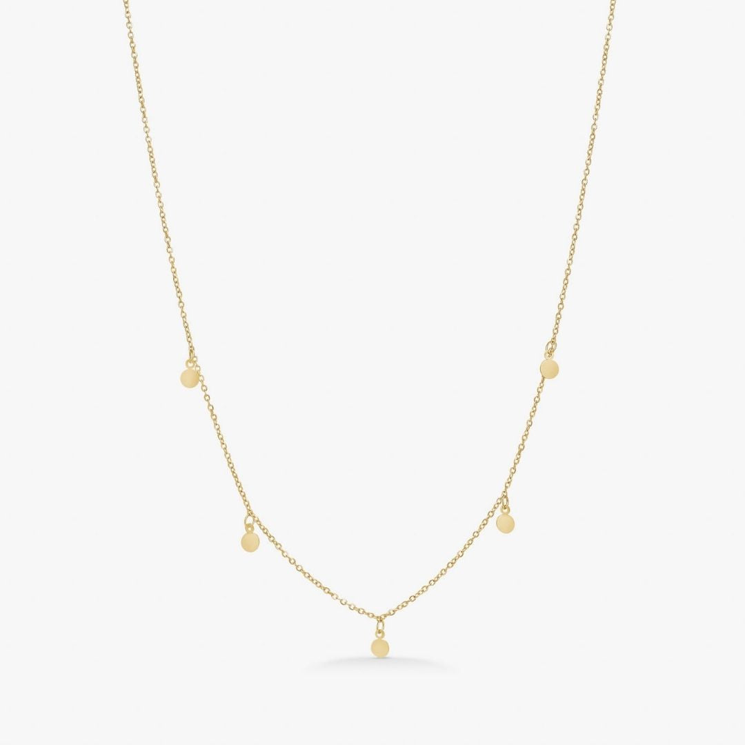 Camilla Krøyer Jewellery Classic Drops Halskæde 18K Guldbelagt