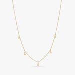 Camilla Krøyer Jewellery Classic Drops Halskæde 18K Guldbelagt