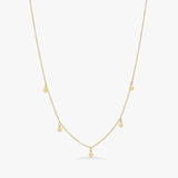 Camilla Krøyer Jewellery Classic Drops Halskæde 18K Guldbelagt