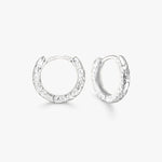 Scoria Creoler 925S Sølvbelagt 12mm Camilla Krøyer Jewellery