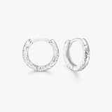 Scoria Creoler 925S Sølvbelagt 12mm Camilla Krøyer Jewellery