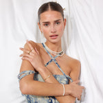 Panser Facet Mix Perle Armbånd 18K Guldbelagt 3mm [LIMITED EDITION] Camilla Krøyer Jewellery