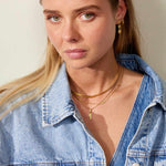 Camilla Krøyer Jewellery Melted Rock Halskæde 18K Forgyldt Sølv