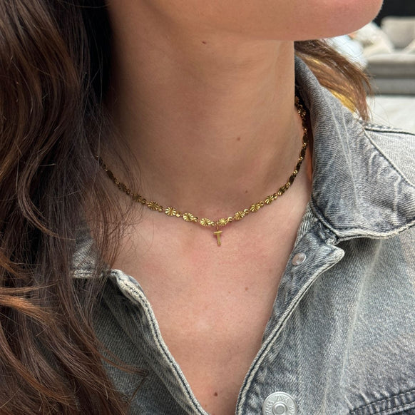 Sun Kiss Choker 18K Guldbelagt Camilla Krøyer Jewellery